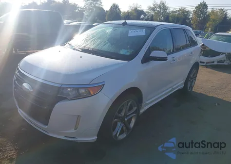 2014 Ford Edge Sport из США, поврежденный, VIN 2FMDK4AK3EBB26924